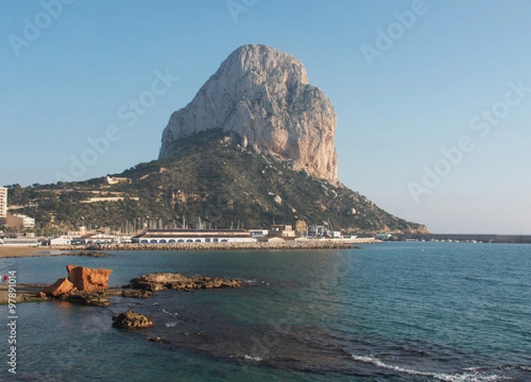 Obraz Calpe, Penon d'Ilfach