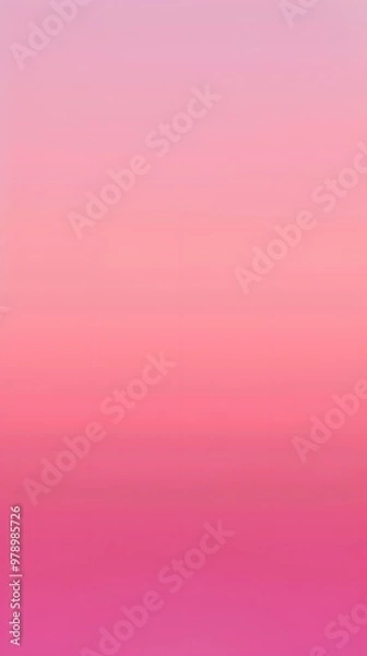 Obraz A smooth gradient transitioning from light pink to deep pink, evoking a serene atmosphere.