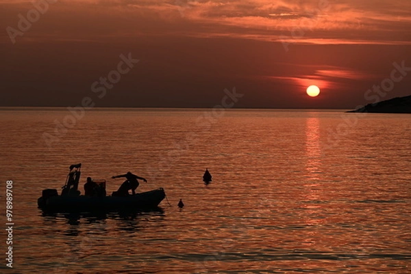 Obraz sunset on the sea