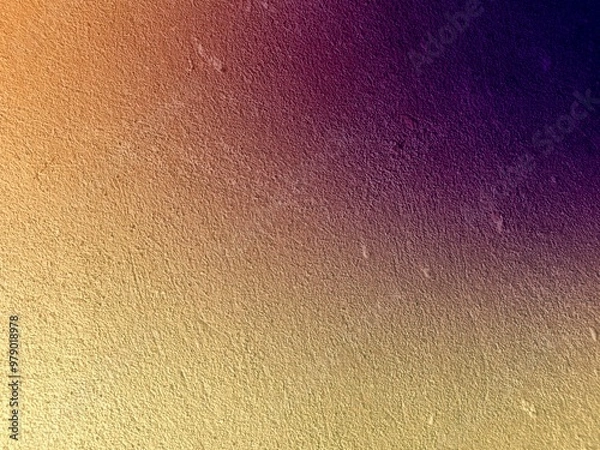 Fototapeta Abstract Darkness Effect Dark Light Yellow Color Effects Wall Texture background Wallpaper.Abstract background luxury rich vintage grunge background texture design with elegant antique paint on wall.