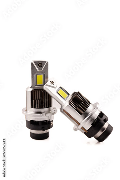 Obraz LED car headlight bulb