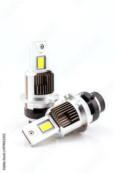 Obraz LED car headlight bulb