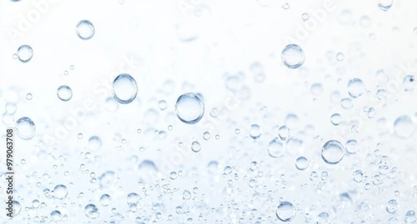 Fototapeta Beauty, skincare, anti-aging, collagen serum beauty, skin rejuvenation for youthful, radiant skin. Wrinkle reduction, hydration, elasticity. Skincare product in 3D.