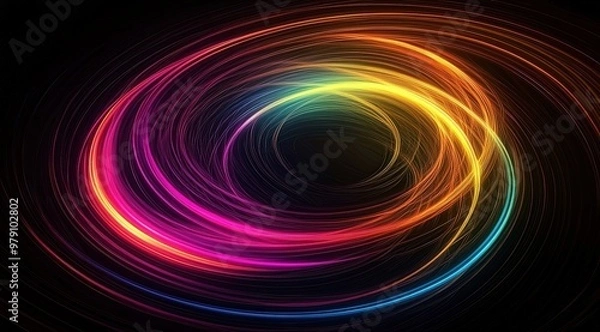 Obraz Abstract colorful lights