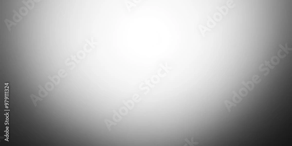 Fototapeta A flat, grainy gradient with a texture ranging from light grey to black.