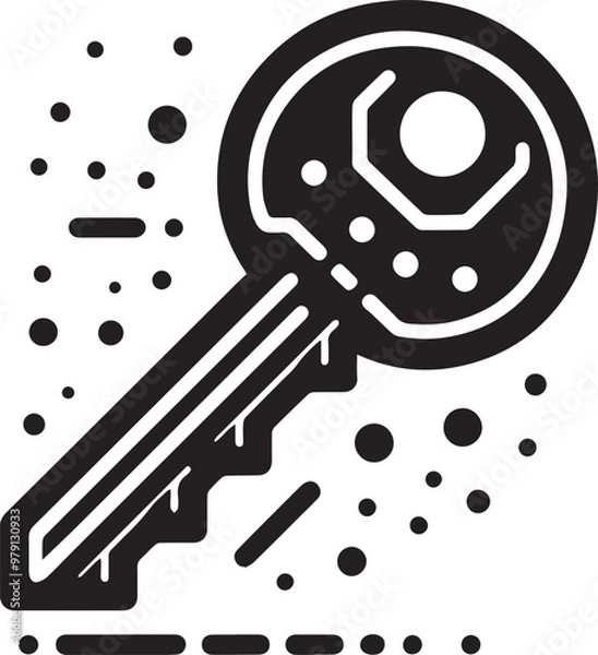 Obraz key victor design