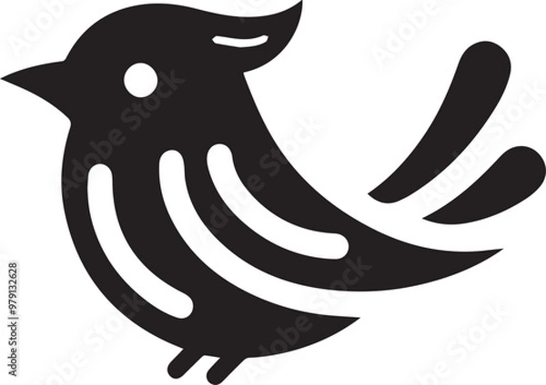 Obraz Adobe Illustrator Artwork bird  sparrow