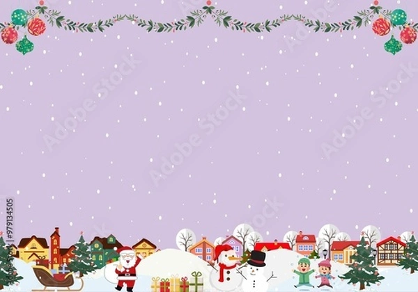 Obraz Beautiful background pictures according to various festivals and seasons