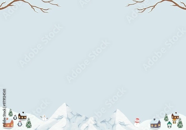 Obraz Beautiful background pictures according to various festivals and seasons