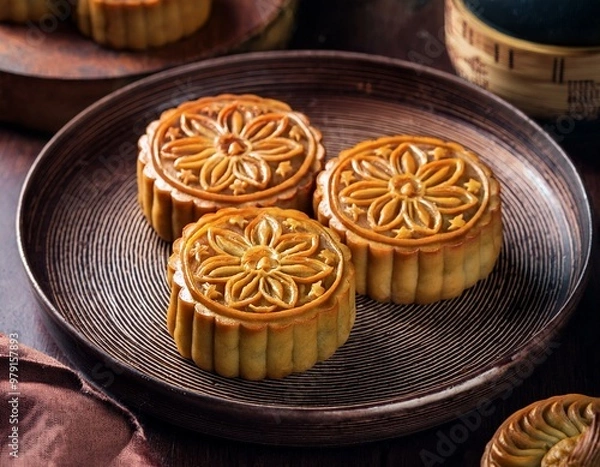 Obraz Multiple Mooncakes
