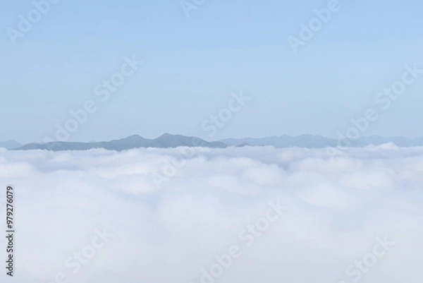 Obraz blue sky and clouds