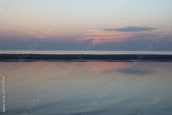 Obraz sunset on the beach