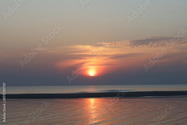 Obraz sunset at the beach