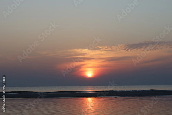 Obraz sunset over the sea