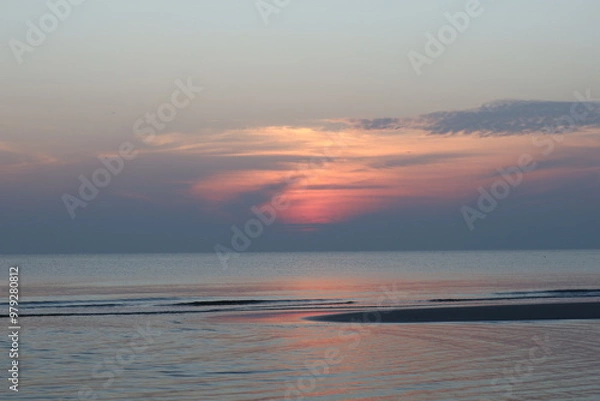 Obraz sunset at the beach