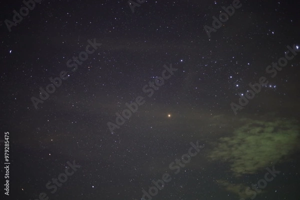 Obraz starry night sky