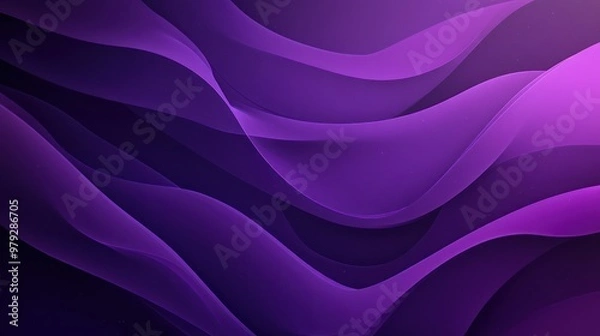 Fototapeta Purple gradient abstract banner background