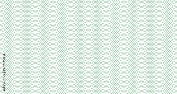 Fototapeta Guilloche pattern. Vector background with cheque watermark for certificate or diploma and currency design. Texture for chevrons in soft color for gift voucher, ticket, check, money, banknote