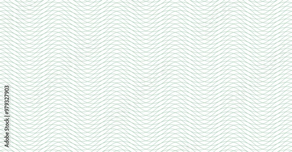 Fototapeta Cheque guilloche watermark pattern background, vector texture for voucher or money. Certificate or currency banknote guilloche or paper watermark pattern background for coupon or diploma document