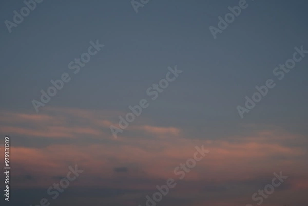 Obraz clouds at sunset