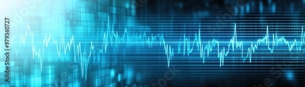 Fototapeta Medical background, banner with space for your text