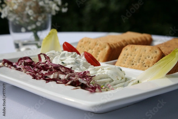 Fototapeta kräuterquark