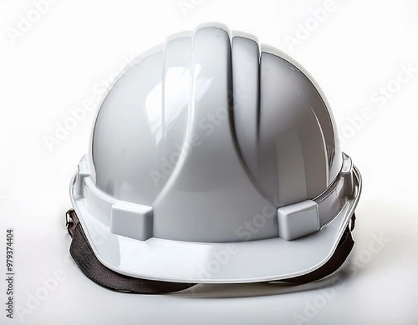 Obraz White Engineer Helmet