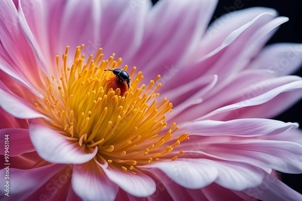 Obraz pink flower image 