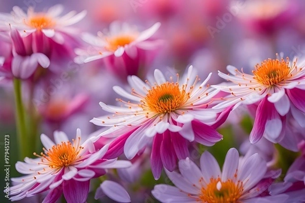 Obraz pink flowers image