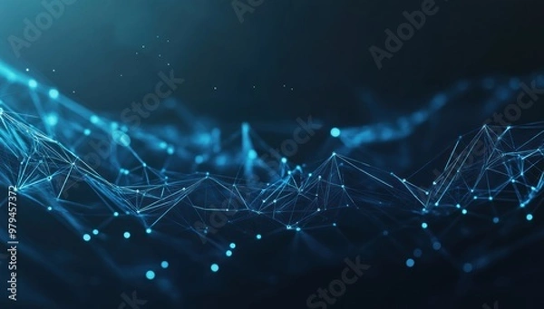 Fototapeta Abstract Digital Network