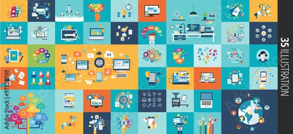 Fototapeta ilustracja