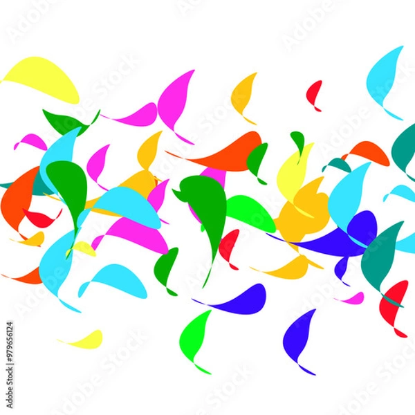 Fototapeta butterflies flying shape vector design Colorful Butterflies clipart set. Pink butterfly. Butterfly pattern. Vector seamless background.  Vector eps 10