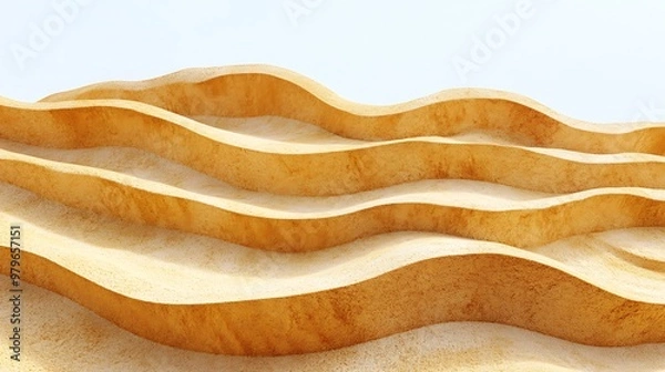 Fototapeta Close-up of a wooden spoon on a wooden board with a textured brown pattern and food elements