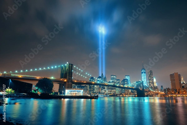 Fototapeta New York City night