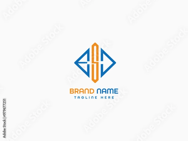 Obraz Letter logo design