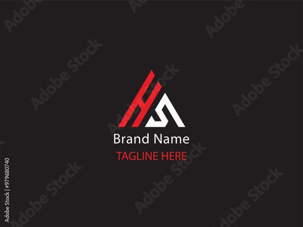 Fototapeta Letter logo design
