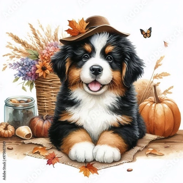 Fototapeta Bernhardiner