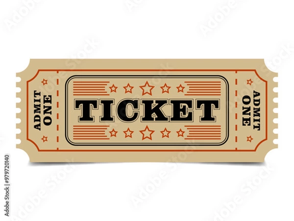Obraz Ticket