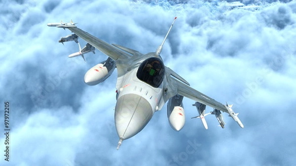 Fototapeta 戦闘機
