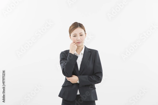 Fototapeta スーツを着た女性
