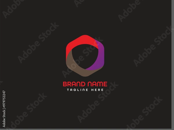 Obraz Letter logo design