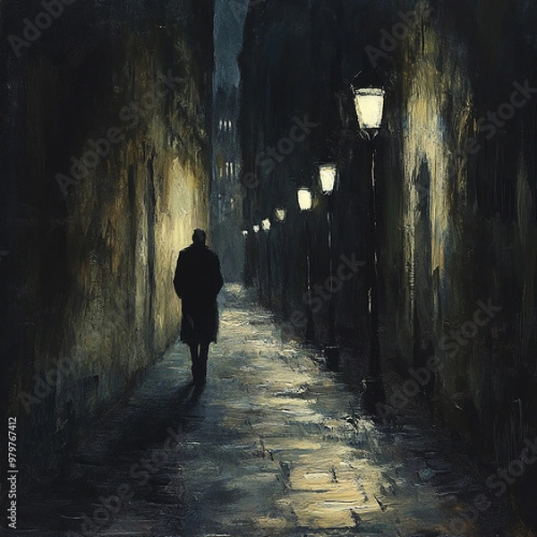 Fototapeta night life