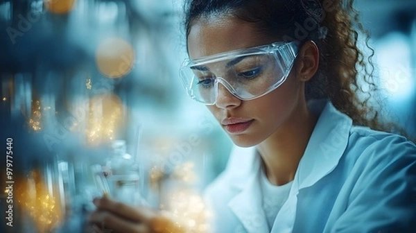 Obraz Scientific research scene