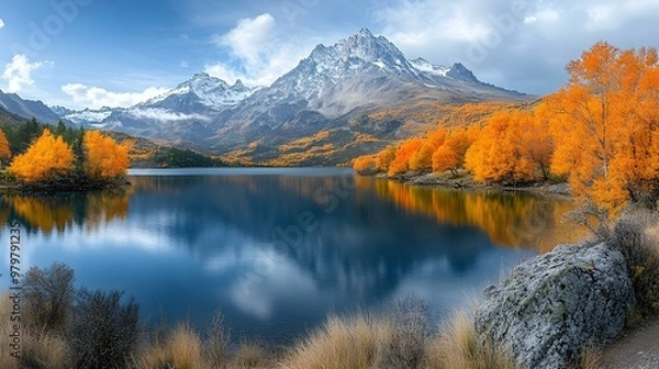 Obraz Four seasons scene