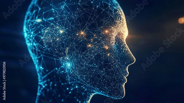 Fototapeta The Ethics of AI in Personal Data Usage - Understanding the ethical implications of AI's use of personal data and its impact on individual privacy