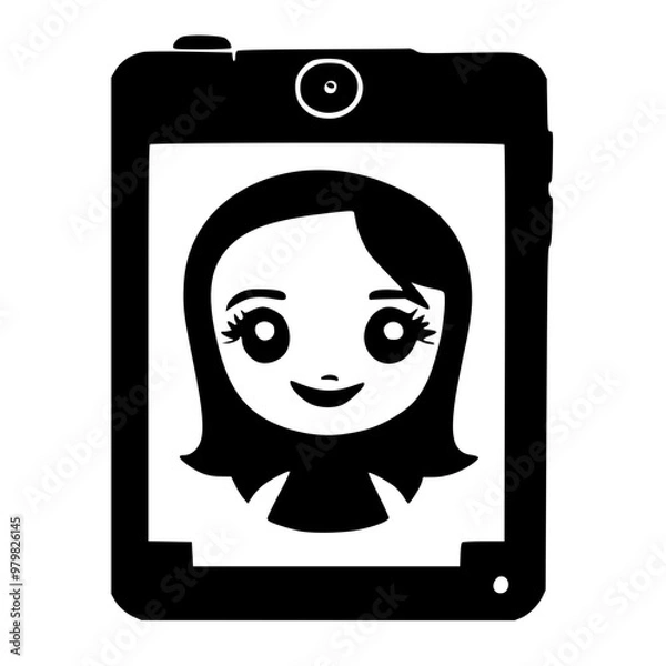 Obraz photo camera icon illustration