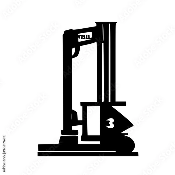 Obraz illustration of a microscope
