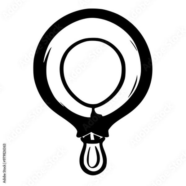 Obraz vector magnifying icon