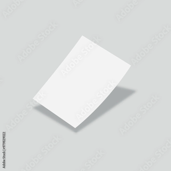Obraz A4 Size Flyer Mockup