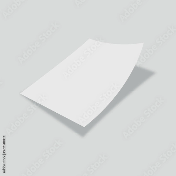 Obraz A4 Size Mockup Template